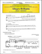 Allegro Brillante Handbell sheet music cover